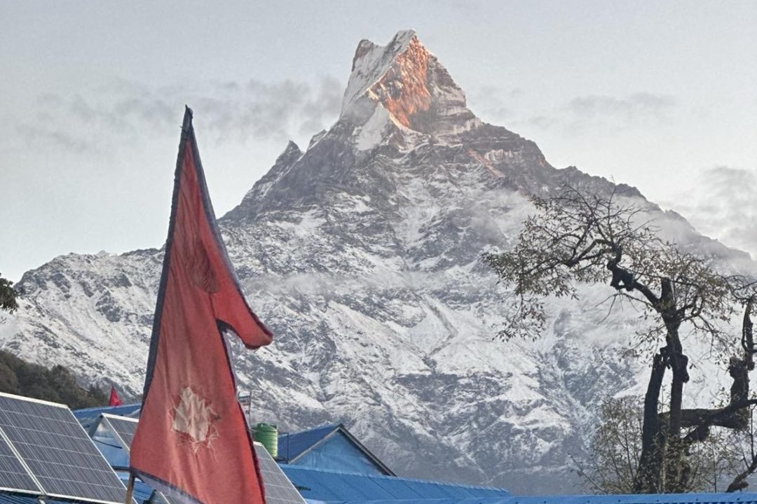 machhapuchre view from Mardi himal treks